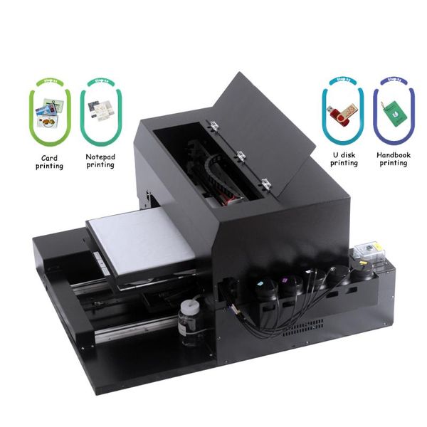 

printers multifunctional flatbed uv inkjet printer a3 large color plotter for card/notepad/u disk/handwritten card printing