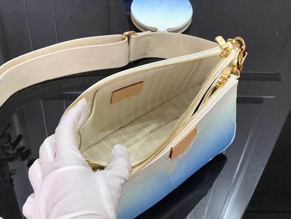 

multi pochetter accessoires 57633 designer bag blue and pink crossbody bags