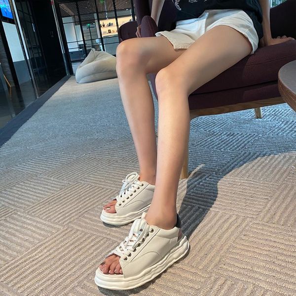 

sandals summer open toe women flat platform shoes beach casual fashion comfortable ladies sandalias, Black