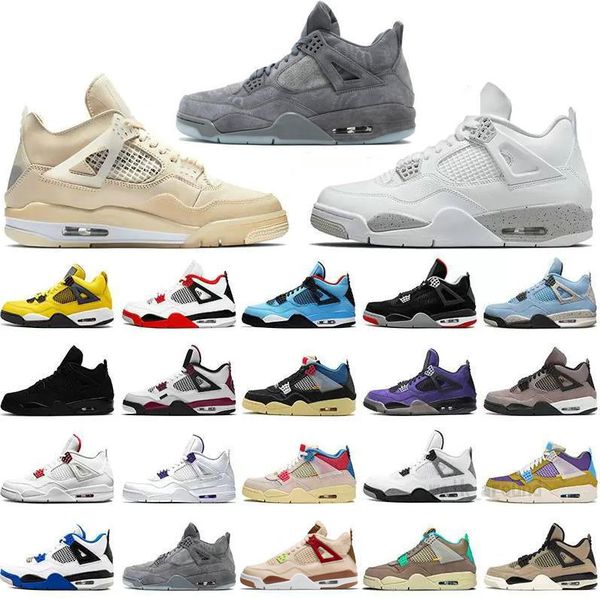 

jumpmans 4 university blue basketball shoes og high men taupe haze travis guava silver metallic court purple women fashion sport