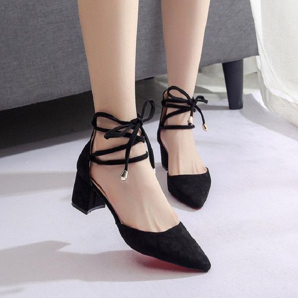 

dress shoes spring pointed women's shallow mouth bow shoes., Black