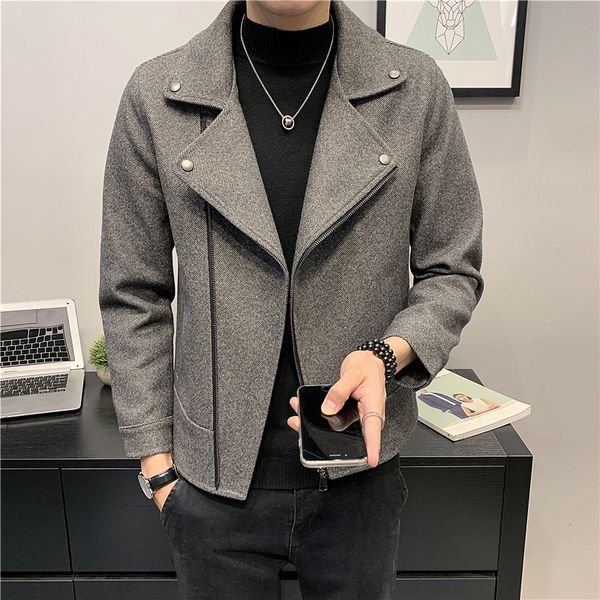 

Turn 2021 New Down Collar Mode. Heavy Winter. Warm Jackets. Male Clothes . W4I1, Black;brown