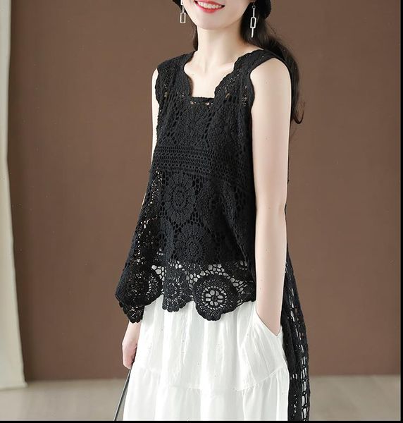 

harajuku mori girl embroidery summer cotton irregular shirt hippie boho women loose retro solid color outerwear blusas mujer, White