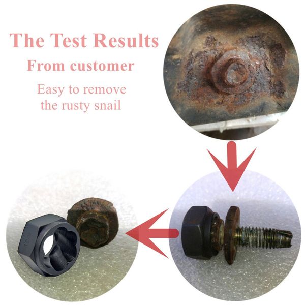 

10x damaged nut bolt screw remover stud extractor set repairing gadget tools industrial metric broken nuts removal tool kit zm56