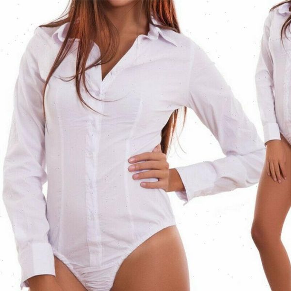 

bodysuit stretch leotard body women jumpsuit shirt playsuit, Black;white