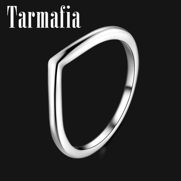 

cluster rings 100% real 925 sterling silver stackable simple finger ring solid minimalism fashion jewelry for women couple gift, Golden;silver