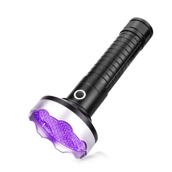 108 lanternas led luz negra uv lanterna 395nm ultravioleta detector de luz negra para inspeção de hotel doméstico manchas de urina de animais de estimação