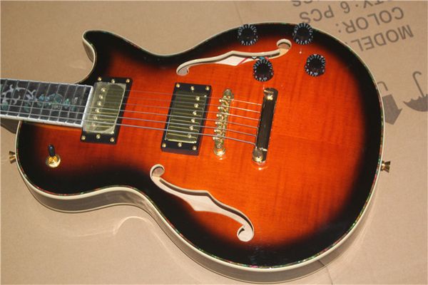 

6 strings tobacco sunburst electric guitar, delivery, guitars guitar