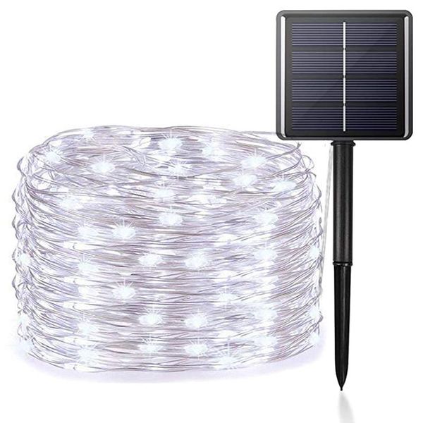 

strings garden decoration solar led lights string outdoor lighting waterproof dimmable strip salon for wedding party