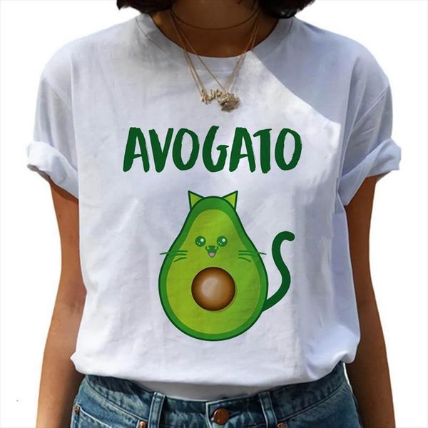 

avocado vegan kawaii harajuku men mens short sleeve ullzang 90s graphic fashion grunge tee, White;black