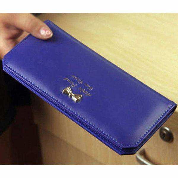 

2020 fashion women wallets leather long ladies wallet clutch money bag women purses wallet women 25, Red;black