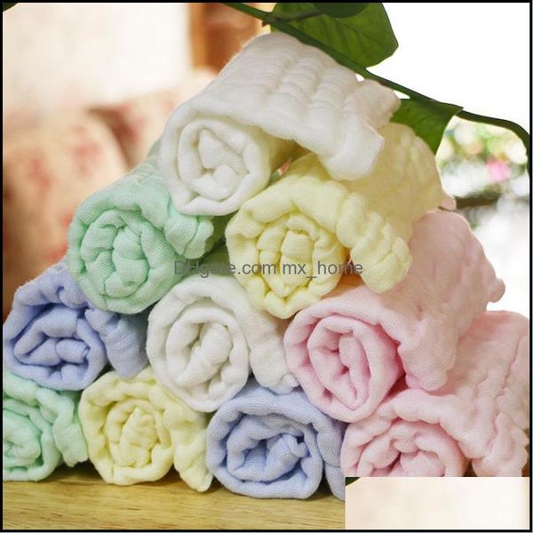 

bibs & burp cloths baby feeding baby, kids maternity 3pcs muslin 6 layers cotton soft towels face towel handkerchief bathing washcloth wipe