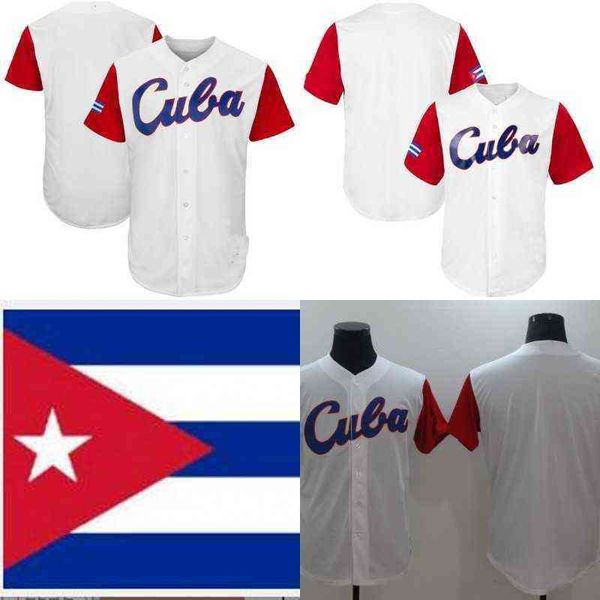 

2022 Cuba World Baseball Classic WBC Jersey Authentic Custom Any Name Number Womens Mens Youth Baseball Jerseys White, White 1