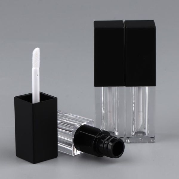 

3 pack transparent mini lip gloss tube empty lip refillable small