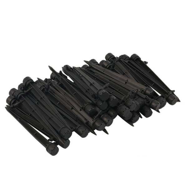 

50 pcs bubbler drip irrigation adjustable emitters stake water d jlltll xmhyard