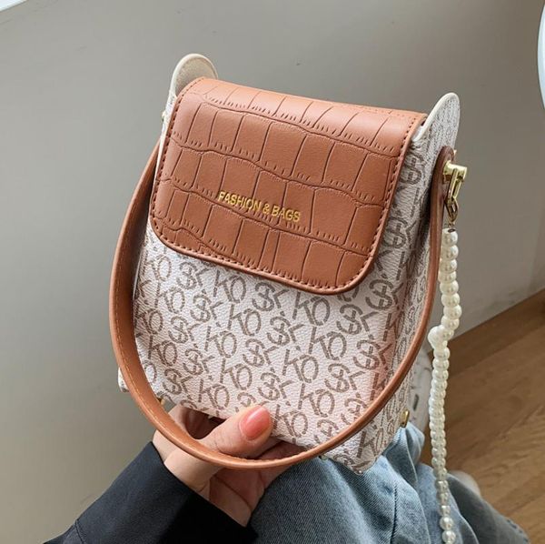 

evening bags pearl small square bag pu leather crossbody for women 2021 designer shoulder female travel handbags and purses