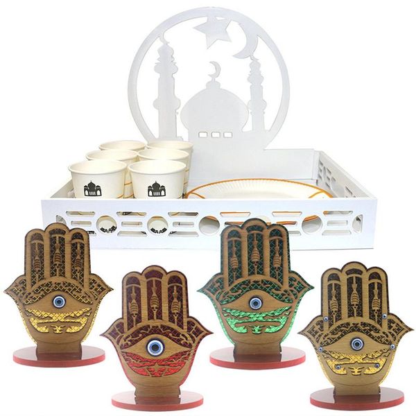 

liviorap wooden palm ornaments ramadan decor eid mubarak ramadan muslim islam decors for home favors