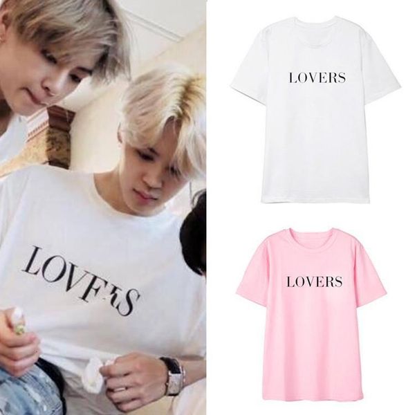

bangtan boy jin&suga fans harajuku kpop korean style women streetwear fashion tumblr t-shirt casual aesthetic clothes tee, White