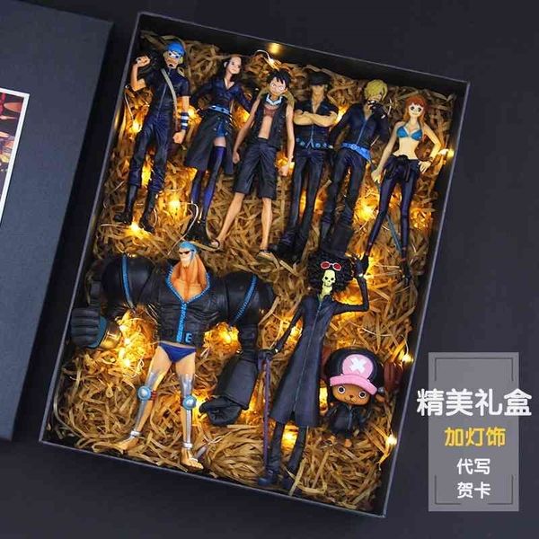 

complete set of pirate wang lufei's hand-made peripheral doll model solong shanzhi's two dimensional animation blind box gift