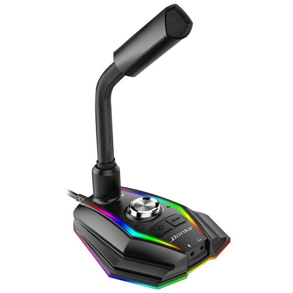 

bonks computer microphone usb wired microphone game condenser deskconference