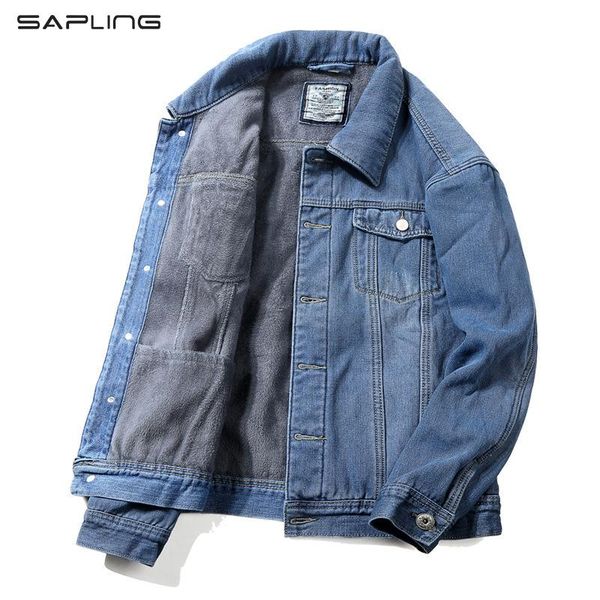 

men's jackets men winter jean fleece jeans coats warm male denim outwear fashion casual outdoor thick windbreaker mens clothing m-6xl, Black;brown