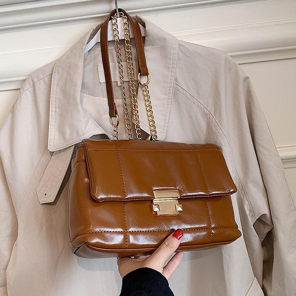 

evening bags patent leather shoulder for women style messenger bag vintage purses designer handbags pouch