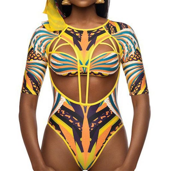 

one-piece suits swimwear women beachwear retro floral one piece bathing suit maillot de bain femme 2021 swimming for swimsuit bikini