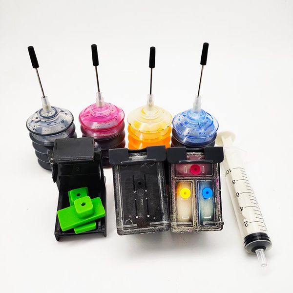 

vilaxh for 305 305xl refillable ink cartridge for deskjet 2710 2720 deskjet plus 4110 4120 4130 envy 6010 6020 6030