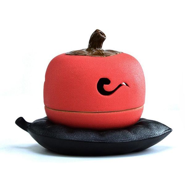 

sachet bags backflow incense burner ceramic furnace aromatic home office decorativo lovely fruit black seat