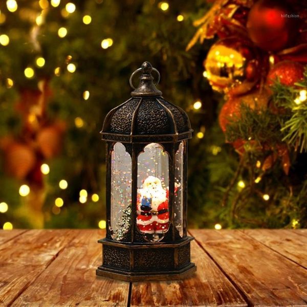 

christmas decorations years 2022 decor wind lantern led electronic candle light xmas gift santa navidad ornament for home kid