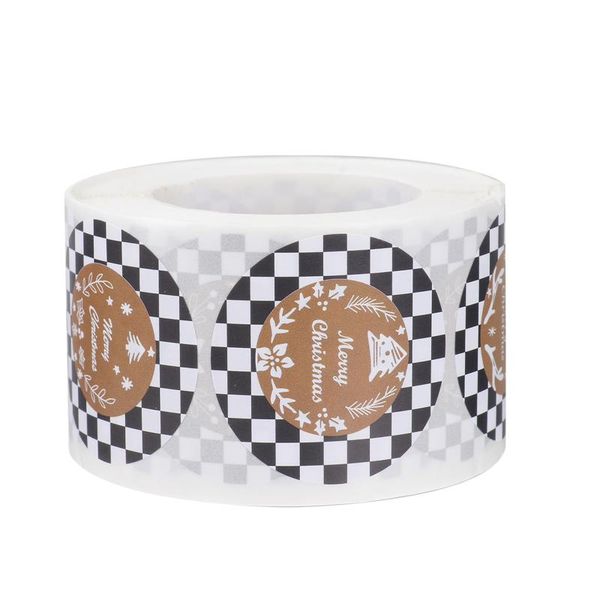 

gift wrap 1 roll christmas stickers holiday party envelope sealing label