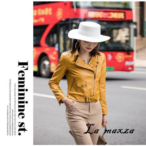 

women's jackets plus size pu fur winter korean jacket leather vintage denim coat stand fashion casual women slim fit 2021, Black;brown