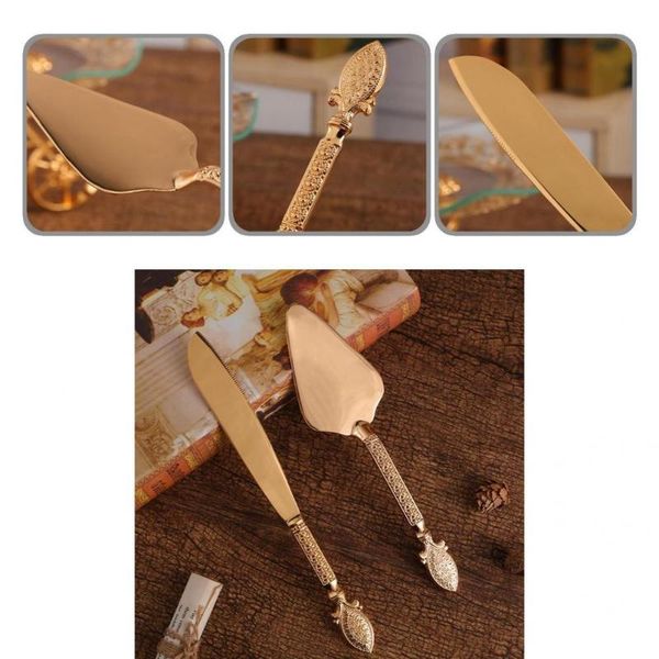 

dinnerware sets multi-use zinc alloy delicate smooth surface cutlery set for banquet