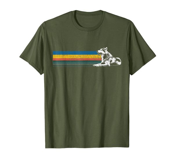 

Siberian Husky Vintage Style T-Shirt Gift Idea, Mainly pictures