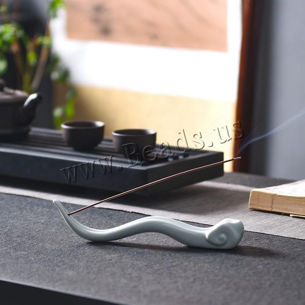 

fragrance lamps creative incense stick burner traditional white ceramic seat furnace holder use in home office teahouse