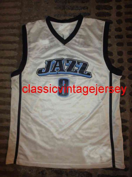 

#8 williams white jersey embroidery custom any name number xs-5xl 6xl, Black
