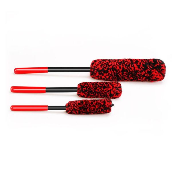 

car sponge 3pcs/set cleaning tool ergonomic wheel brush universal maintenance practical soft multifunctional vehicle care easy clean