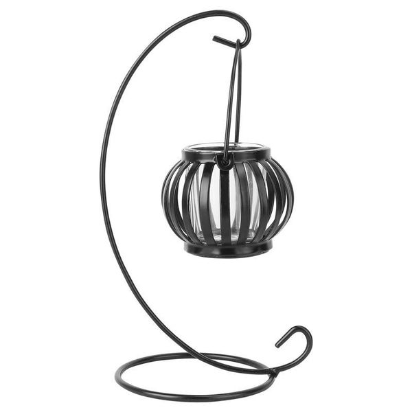 

candle holders 1pc pumpkin candlestick iron art holder decor pedestal