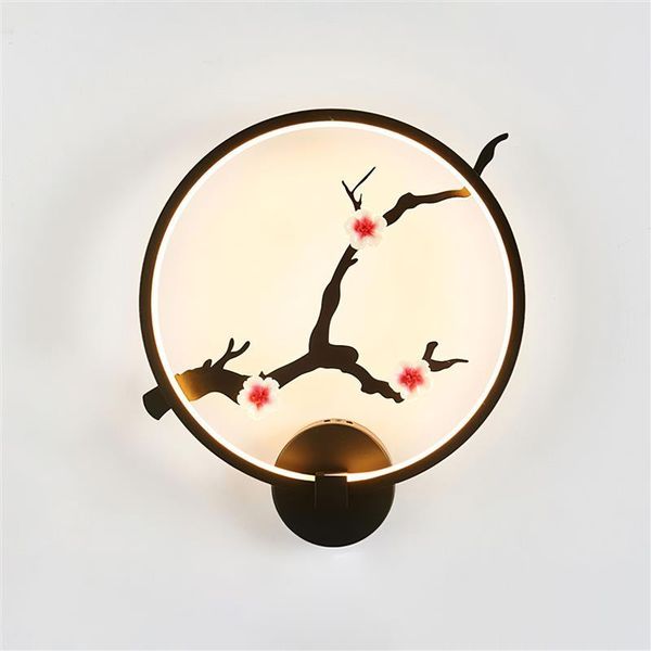 

wall lamp 3 light colors led retro background vintage table ambient with usb charging for bedroom