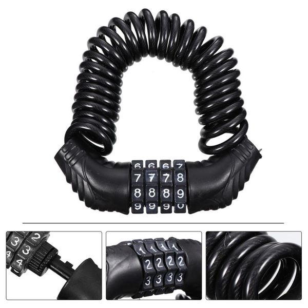 

bike locks digit password lock anti-theft motorbike helmet small