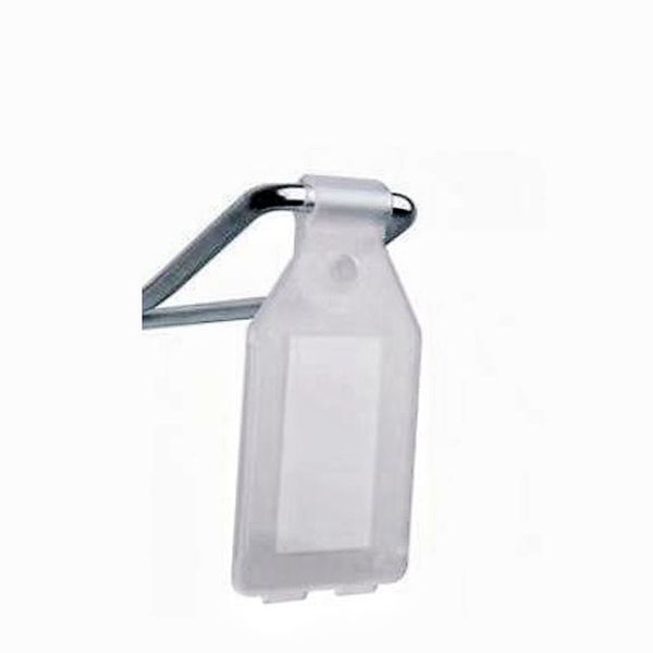 

retail supplies plastic price sign label display hook hanging tag holders clips supermarket shelf single wire rack 100pcs