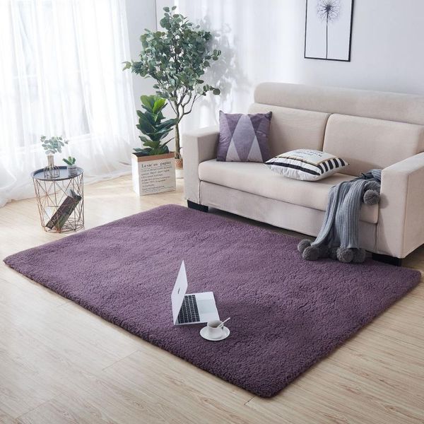 

carpets lamb carpet fluffy soft children kids area rug for living bedroom anti-slip grey white door mats vloerkleed