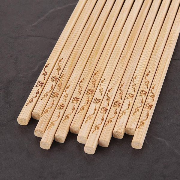 

5 pairs natural bamboo wood chopsticks fish healthy chinese reusable kitchen sushi stick tableware sushi chopstick