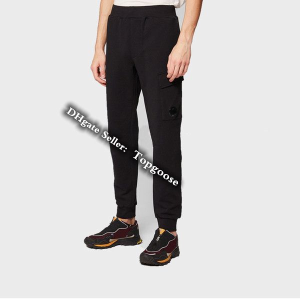 

cp sweatpants men pants casual sweatpants mens joggers cargo design company pants men jogging elastic waist leggings trousers size m-2xl, Black