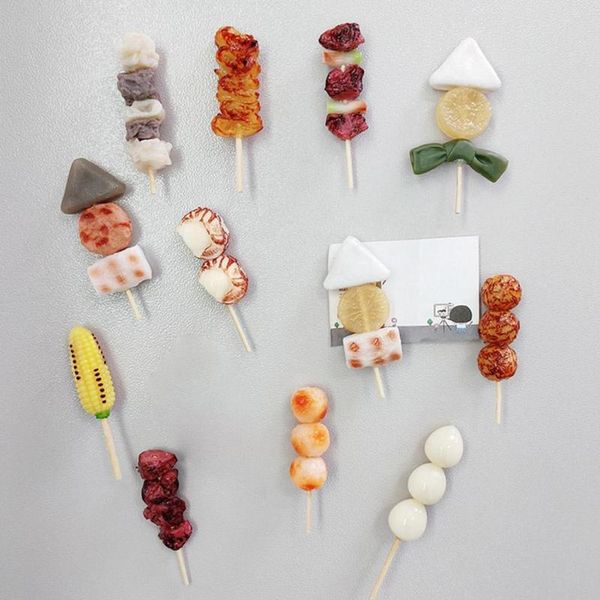 

fridge magnets 3d creative simulation food cute mini home collection paste refrigerator stickers room decoration dec q2e0