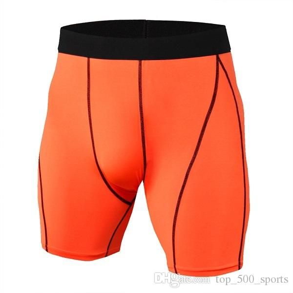 2021 Pantaloncini da palestra per esercizi da uomo Pro Abbigliamento sportivo ad asciugatura rapida Running Bodybuilding Skin Sport Training Fitness Pantaloncini a compressione con Bodybu