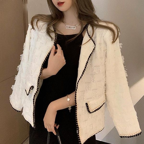 

new style autumn winter outerwear korean fashion women jacket long-sleeve cardigan knitted coat, Black;brown