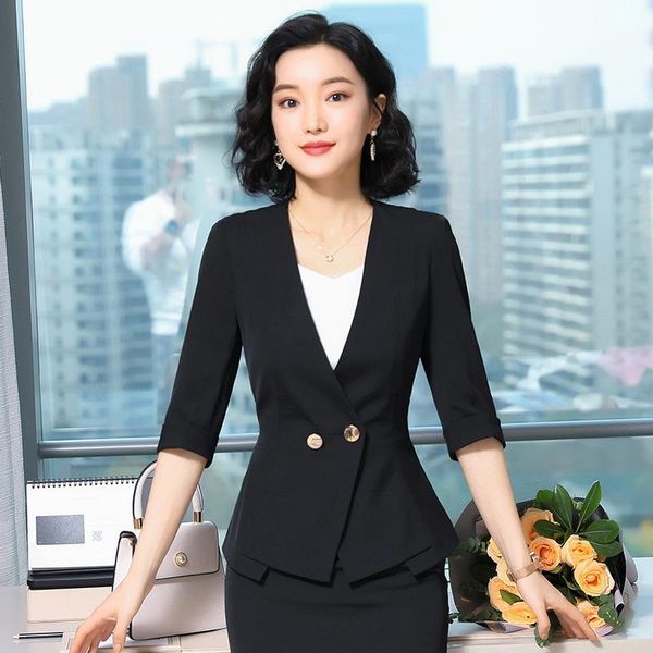 

two piece dress temperament small suit 2021 spring and summer professional wear fashion office two-piece skirt woman, White