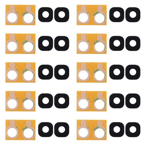 

10 pcs back camera lens cover with sticker for galaxy a3 a320