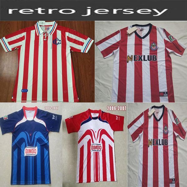 

1996 1997 110 anniversary retro guadalajara soccer jersey vintage chivas regal football shirt, Black;yellow